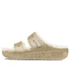 Classic Cozzzy Glitter Σανδάλια “Multi Gold”