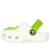 Classic Glow Alien Clog “White Green”