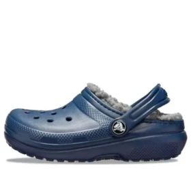 Classic Lined Clog με επένδυση και γκλίτερ “Blue”