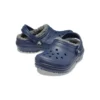 Classic Lined Clog με επένδυση και γκλίτερ “Blue”