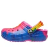 Classic Lined Clog με επένδυση και Tie-Dye σχέδιο “Μπλε Ροζ”