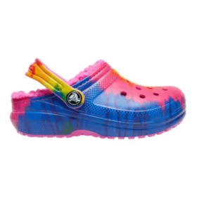 Classic Lined Clog με επένδυση και Tie-Dye σχέδιο “Μπλε Ροζ”