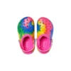 Classic Lined Clog με επένδυση και Tie-Dye σχέδιο “Μπλε Ροζ”