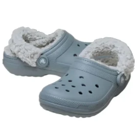 Classic Lined Clog με φόδρα από φλις “Concrete”