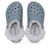 Classic Lined Clog με φόδρα από φλις “Concrete”