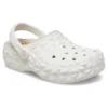 Classic Lined Clog με γεωμετρικό σχέδιο και φόδρα “White”