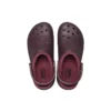 Classic Lined Clog με πλατφόρμα και επένδυση “Dark Cherry”