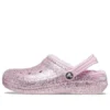 Classic Lined Glitter Clogs “Pink”