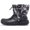 Classic Lined Neo Puff Tie-Dye Μπότες “Black White”