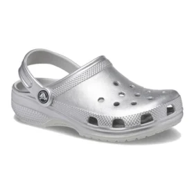 Classic Metallic Clog “Silver Metallic”