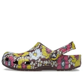 Classic Retro Floral Σαμπό «Yellow Pink»
