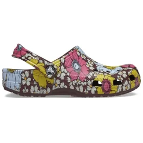 Classic Retro Floral Σαμπό «Yellow Pink»