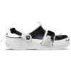 Classic Zip Tie Buckle Σαμπό “Black White”