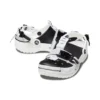 Classic Zip Tie Buckle Σαμπό “Black White”