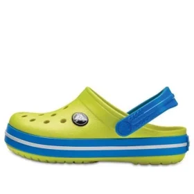 Crocband Clog με στρογγυλή μύτη “Yellow Blue”