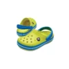 Crocband Clog με στρογγυλή μύτη “Yellow Blue”