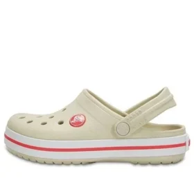Crocband Clog “Μπεζ Κόκκινο”