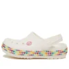 Crocband Gem Band Clogs “White Multi”