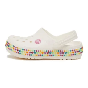 Crocband Gem Band Clogs “White Multi”