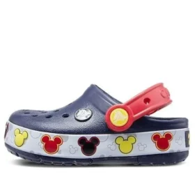 Crocband Mickey Fun Lab Lights Σαμπό “Navy Red”