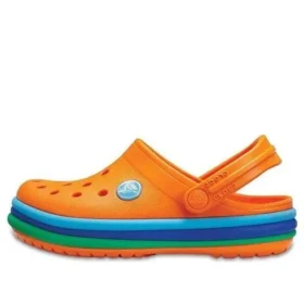 Crocband Rainbow Band Σαμπό «Πορτοκαλί Μπλε»