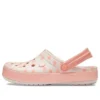 Crocband Seasonal Graphic Σαμπό «Ροζ Λευκό»