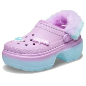 Crocs x Aespa Σαμπό «Lilac Blue»