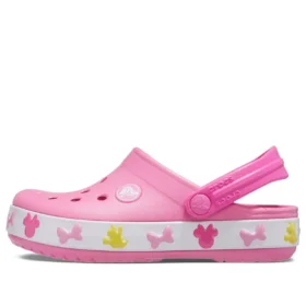 Crocs x Disney Σαμπό Μίκυ και Μίνι Μάους “Pink White”
