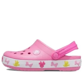 Crocs x Fun Lab Disney Minnie Σαμπό «Pink White»