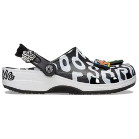 Crocs x Keith Haring Classic Clog «Μαύρο Λευκό»