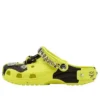 Crocs x MCM Σαμπό με καμουφλάζ “Neon Yellow”