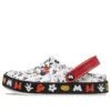 Crocs x Mickey Off Court Σαμπό «Λευκό Μαύρο Κόκκινο»