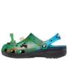 Crocs x Minecraft Σαμπό «Green Black»