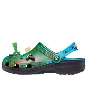 Crocs x Minecraft Σαμπό «Green Black»