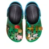 Crocs x Minecraft Σαμπό «Green Black»