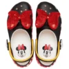 Crocs x Minnie Mouse Classic Platform Clog «Μαύρο Κόκκινο Λευκό»