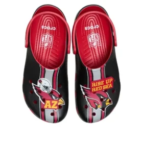 Crocs x NFL 26 Classic Clog Arizona Cardinals «Μαύρο-Κόκκινο»