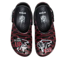 Crocs x NFL Classic Clog Atlanta Falcons «Μαύρο-Κόκκινο»