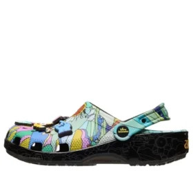Crocs x The Beatles Σαμπό «Multi-Color Black»