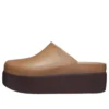 Dylan Platform Clog «Sepia»