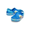 Funny Shark Μικρά Crocs για εξωτερική χρήση με Φλατ παπούτσια, Σανδάλια παραλίας για σπορ, μπλε