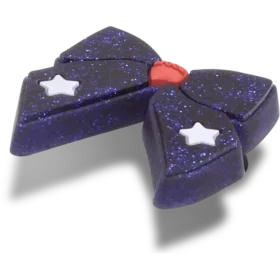 Γκλίτερ μπλε γούρι Jibbitz™