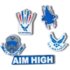 Γούρια για παπούτσια Jibbitz™ «Armed Forces Us Air Force» σε συσκευασία των 5 τεμαχίων Γούρια για παπούτσια Jibbitz™ «Armed Forces Us Air Force» σε συσκευασία των 5 τεμαχίων