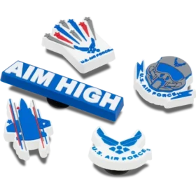 Γούρια για παπούτσια Jibbitz™ «Armed Forces Us Air Force» σε συσκευασία των 5 τεμαχίων Γούρια για παπούτσια Jibbitz™ «Armed Forces Us Air Force» σε συσκευασία των 5 τεμαχίων