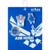 Γούρια για παπούτσια Jibbitz™ «Armed Forces Us Air Force» σε συσκευασία των 5 τεμαχίων Γούρια για παπούτσια Jibbitz™ «Armed Forces Us Air Force» σε συσκευασία των 5 τεμαχίων