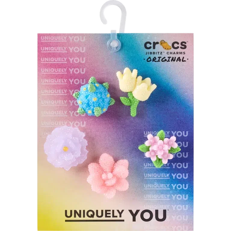Γούρια Jibbitz «Beaded Flowers» σε συσκευασία των 5 τεμαχίων Γούρια Jibbitz «Beaded Flowers» σε συσκευασία των 5 τεμαχίων