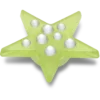Γούρια Jibbitz™ «Green Gem Star»