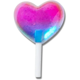 Γούρια Jibbitz™ «Jelly Heart Lollipop»
