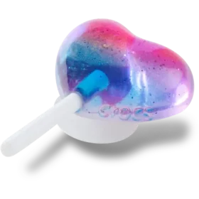Γούρια Jibbitz™ «Jelly Heart Lollipop»