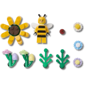 Γούρια Jibbitz Lego® Botanicals σε συσκευασία των 10 τεμαχίων